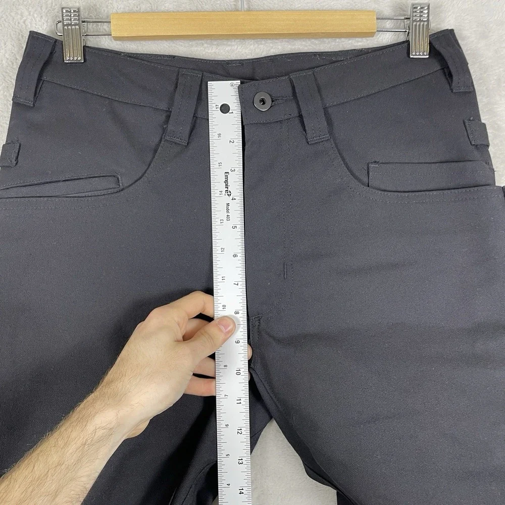 1620 Workwear Black Pants Mens 32 (fits 30x27) Made in USA Cordura